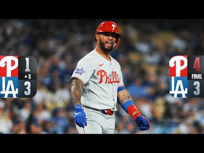 FIGHTIN' PHILS GRAB THE LEAD IN THE 8TH! Bryce Harper and Edmundo Sosa make a HUGE impact 😮‍💨