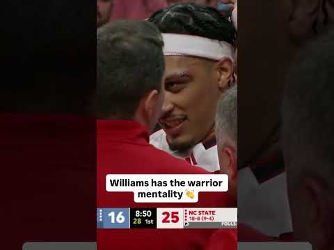 The fans were loving his return 🫡 #ncstate #accbasketball #collegebasketball