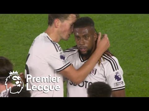 Alex Iwobi drills Fulham back to level terms against Brentford | Premier League | NBC Sports