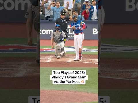 The first Postseason Grand Slam in Franchise History 🤫 #MLB #BlueJays #Toronto #VladimirGuerreroJr