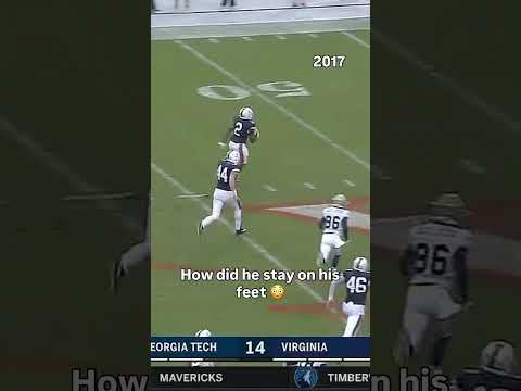 He wasn't letting anyone stop him 🔥 #virginiacavaliers #accfootball #collegefootball