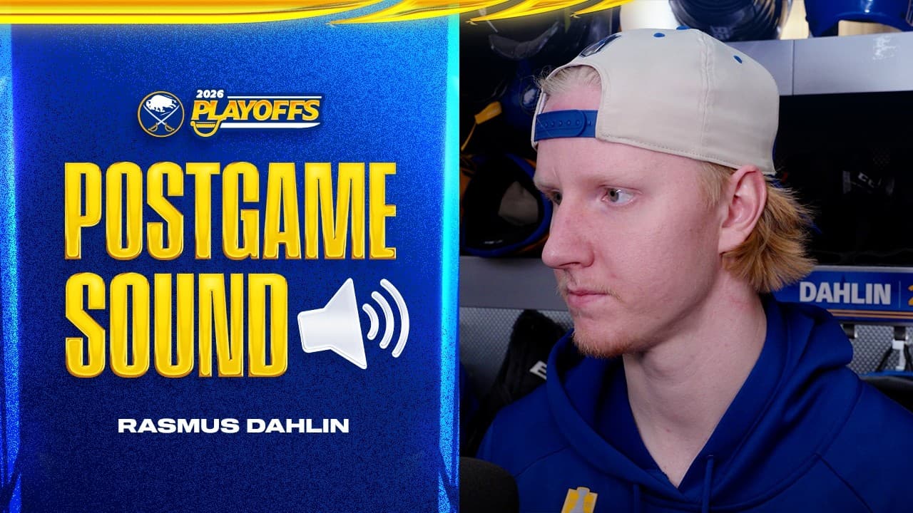 "We Weren't Good Enough" | Rasmus Dahlin After Loss To Montreal In Game 2 | Buffalo Sabres Playoffs