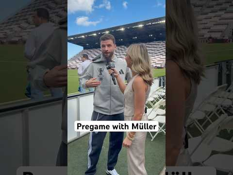 Müller is ready for the moment!👏