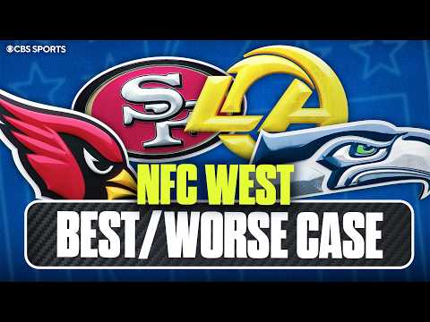 Predicting the best & worst case record scenarios for EVERY NFC West team ✅