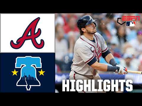 Atlanta Braves vs. Philadelphia Phillies | Full Game Highlights | ESPN MLB