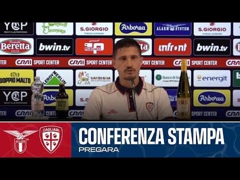 SERIE A ENILIVE |  MISTER PISACANE IN CONFERENZA STAMPA |  LAZIO -  CAGLIARI