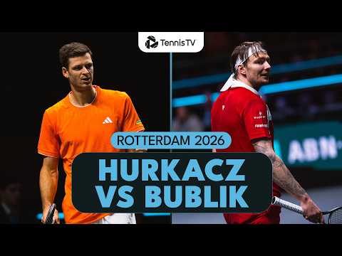Hurkacz vs Bublik in Entertaining Clash 🔥 | Rotterdam 2026 Highlights