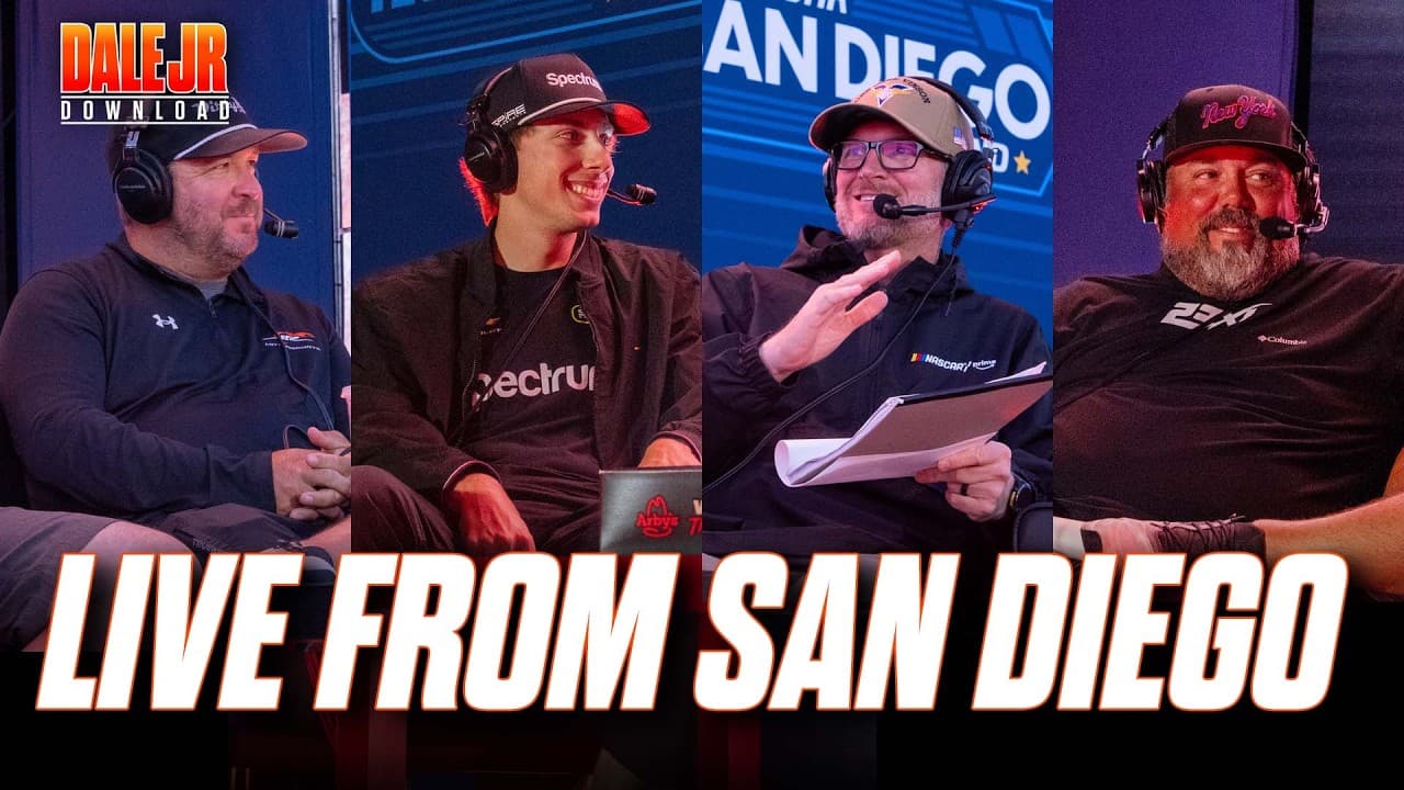 Dale Jr Download LIVE From San Diego with Carson Hocevar