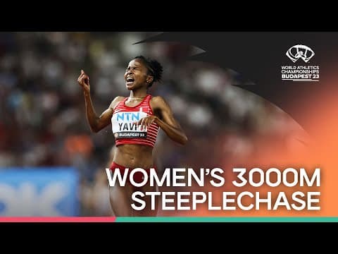 Women's 3000m Steeplechase Final | World Athletics Championships Budapest 2023