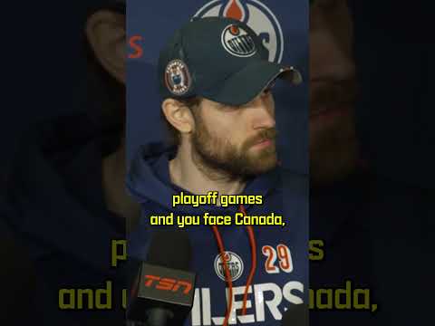 Draisaitl on McDavid: "Scary for him"