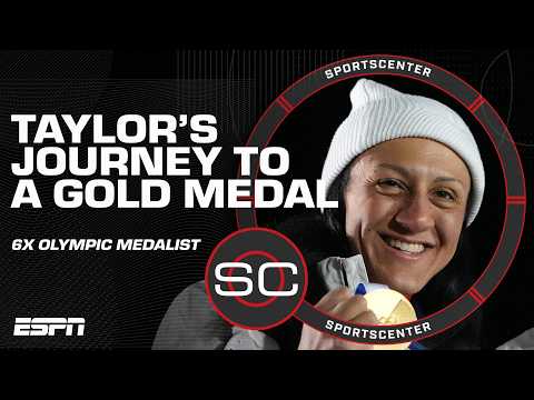 Elana Meyers Taylor STILL can’t believe she won her first gold medal at 41 🙌 | SportsCenter