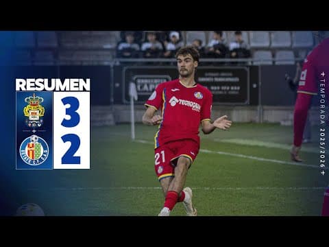 RESUMEN J11 | LAS PALMAS B 3 - 2 GETAFE B
