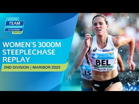 Women's 3000m Steeplechase Replay | Maribor 2025