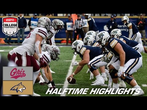 FCS Semifinal HALFTIME HIGHLIGHTS: Montana vs. Montana State | ESPN College Football