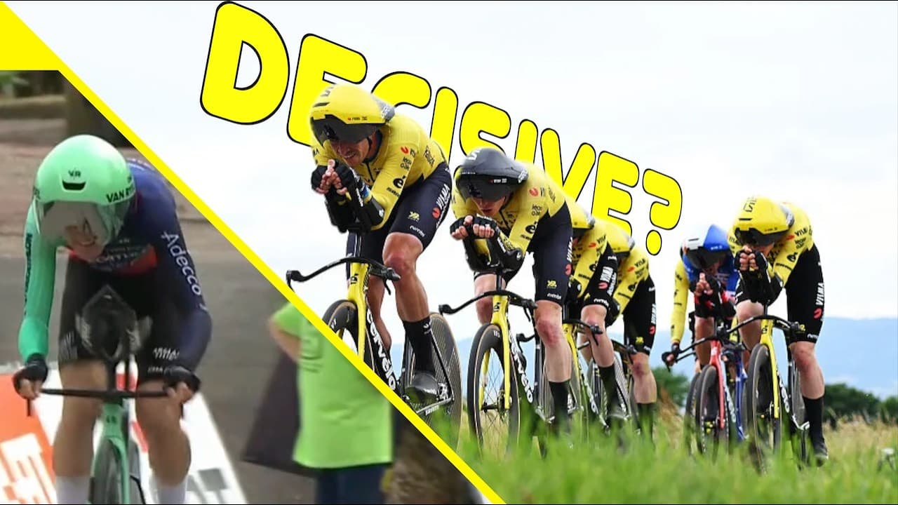 The Tour's TEAM Time Trial Could be DECISIVE