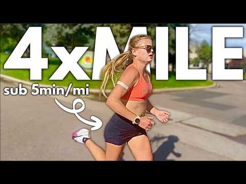 This Workout Shocked Me | 5k and 4 Mile Race Prep