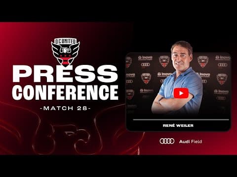 René Weiler Pre-Match Press Conference | D.C. United vs. Inter Miami CF | MLS 2025