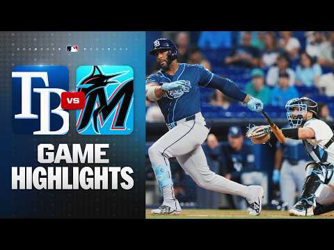 Rays vs. Marlins Game Highlights (6/6/26) | MLB Highlights
