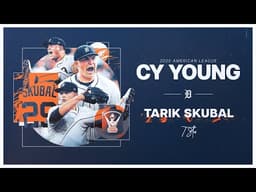 Tarik Skubal Wins Back-to-Back American League Cy Young Awards
