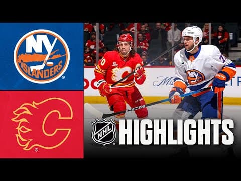 Islanders vs. Flames | NHL Highlights | January 17, 2026