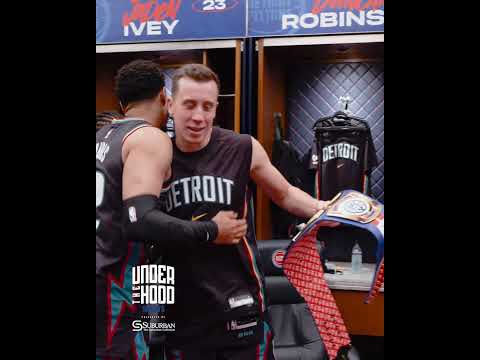 "That's a good professional DUB." - Duncan Robinson #nba #pistons