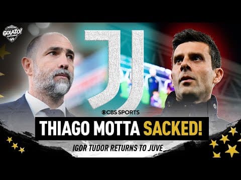 Juventus FIRE Thiago Motta, hire Igor Tudor after back-to-back losses in Serie A | Matchday
