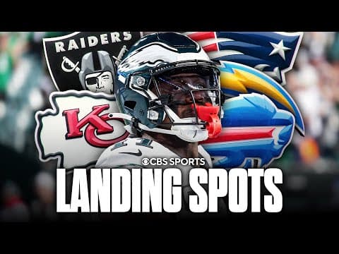 Top 5 landing spots for A.J. Brown if Eagles trade him ✅