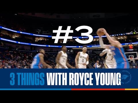 3 Things with Royce Young 🤳 | OKC Thunder at New Orleans Pelicans | November 18, 2025