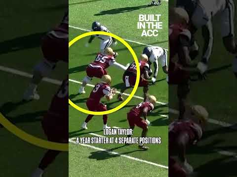 🔄 As versatile as they come on the line. Logan Taylor is #BuiltInTheACC    #accfootball #nfldraft