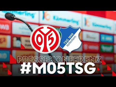 Die PK nach dem Spiel gegen Hoffenheim | #M05TSG | #05ertv | Saison 2025/26