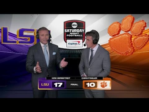 Interviews & Reaction to LSU’s win vs. Clemson | ESPN College Football