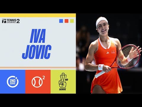 Iva Jovic On Her Breakthrough Australian Open Run | Second Serve