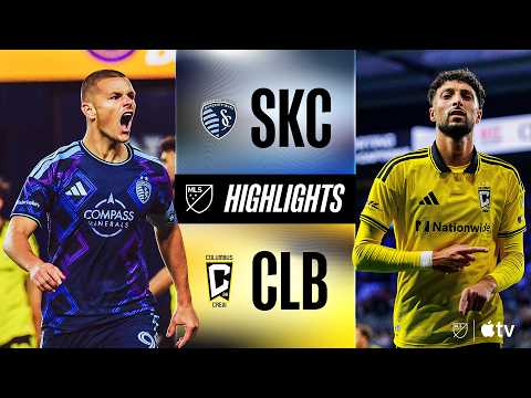 Sporting Kansas City vs. Columbus Crew | Full Match Highlights | LATE PENALTY DRAMA!