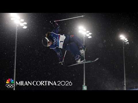 Britain's Zoe Atkin SOARS to top women's freeski halfpipe qualifying | Winter Olympics | NBC Sports