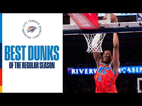 One Hour of the Best Dunks of the 2025-26 NBA Regular Season | OKC Thunder