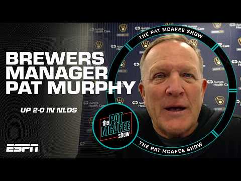 Brewers manager Pat Murphy on Jacob Misiorowski's HEAT & Milwaukee's chances 📈 | The Pat McAfee Show