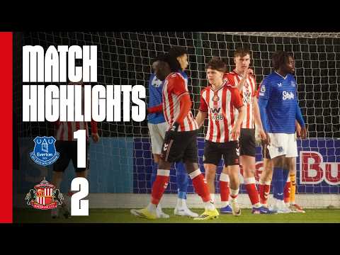 Abdullahi & Geragusian On Target | Everton U21s 1 - 2 Sunderland AFC U21s | PL2 Highlights