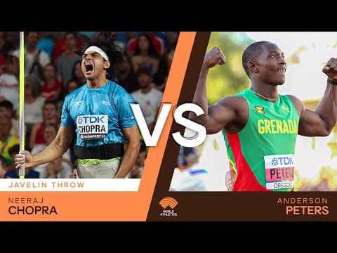 Peters vs Chopra - World Athletics Championships Wins