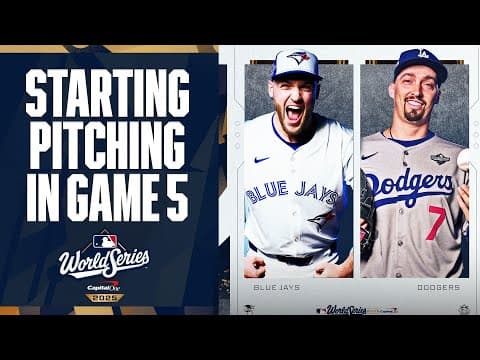 Round 2 👀 Trey Yesavage and Blake Snell face off again in Game 5 of the World Series!