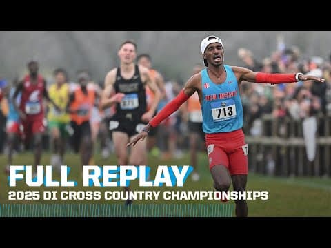 2025 NCAA DI cross country championship broadcasts | FULL REPLAY