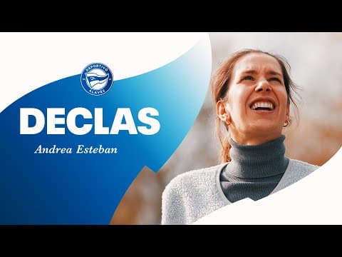Andrea Esteban: "Que en 2026 el equipo siga mostrando lo mismo que hasta ahora" | Deportivo Alavés