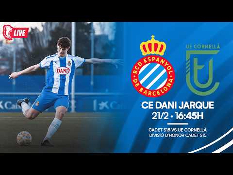 🔴 LIVE | ⚽ Cadet S15 🆚 UE Cornellà | Divisió d’honor cadet S15