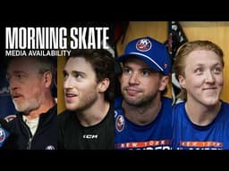 New York Islanders Morning Skate Availability | NYI at CBJ
