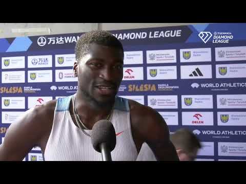 Cordell Tinch Wins 110m Hurdles in Silesia over Grant Holloway