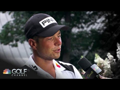 Viktor Hovland reflects on 2025 season, finding consistency at BMW Championship | Golf Channel