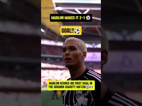 Marlon got his FIRST GOAL👀