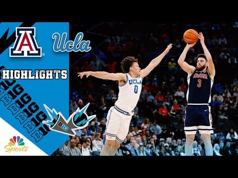Arizona vs. UCLA | COLLEGE BASKETBALL HIGHLIGHTS | 11/14/25 | NBC Sports