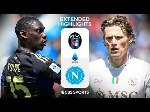 Pisa vs. Napoli: Extended Highlgihts | Serie A | CBS Sports Golazo