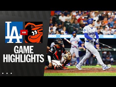 Dodgers vs. Orioles Game Highlights (9/5/25) | MLB Highlights