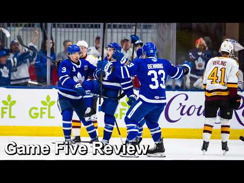 Game Five Review: Wolves vs Marlies